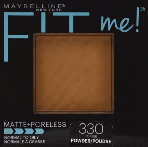 Maybelline Fit Me Matte + Poreless Pressed Face Powder Makeup & Setting Powder, Natural Beige, 1 Count