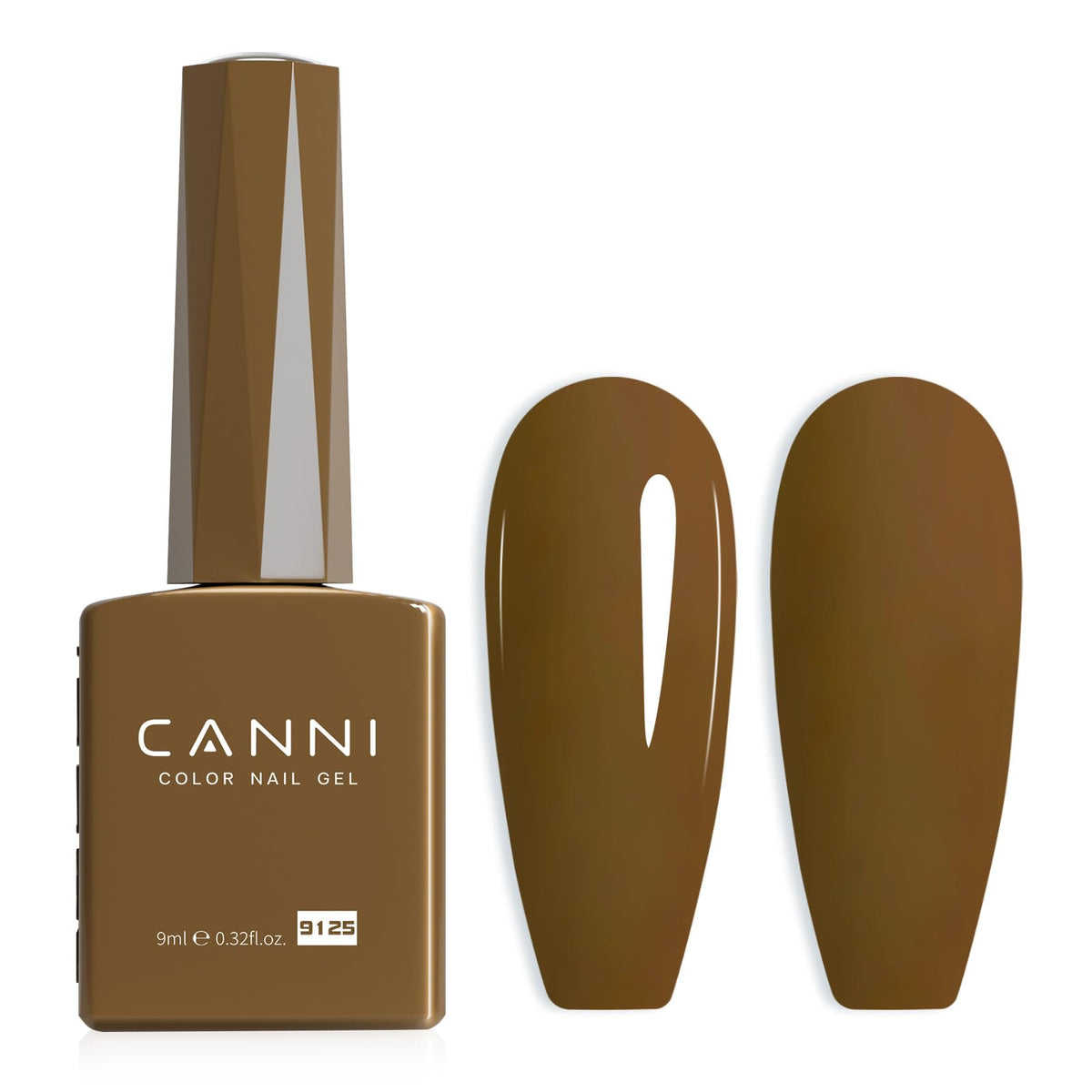 CANNI 9ml Light Yellow Green Gel Nail Polish High Gloss UV LED Soak Off Gel