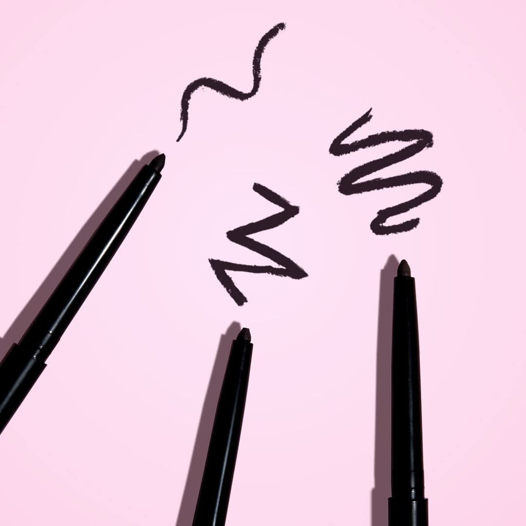 wet n wild Mega Last Breakup Proof Waterproof Retractable Gel Eyeliner - Ultra Pigmented 16-Hour Long Wear, Smudge Proof Satin Finish Formula, Cruelty-Free & Vegan - Charcoal