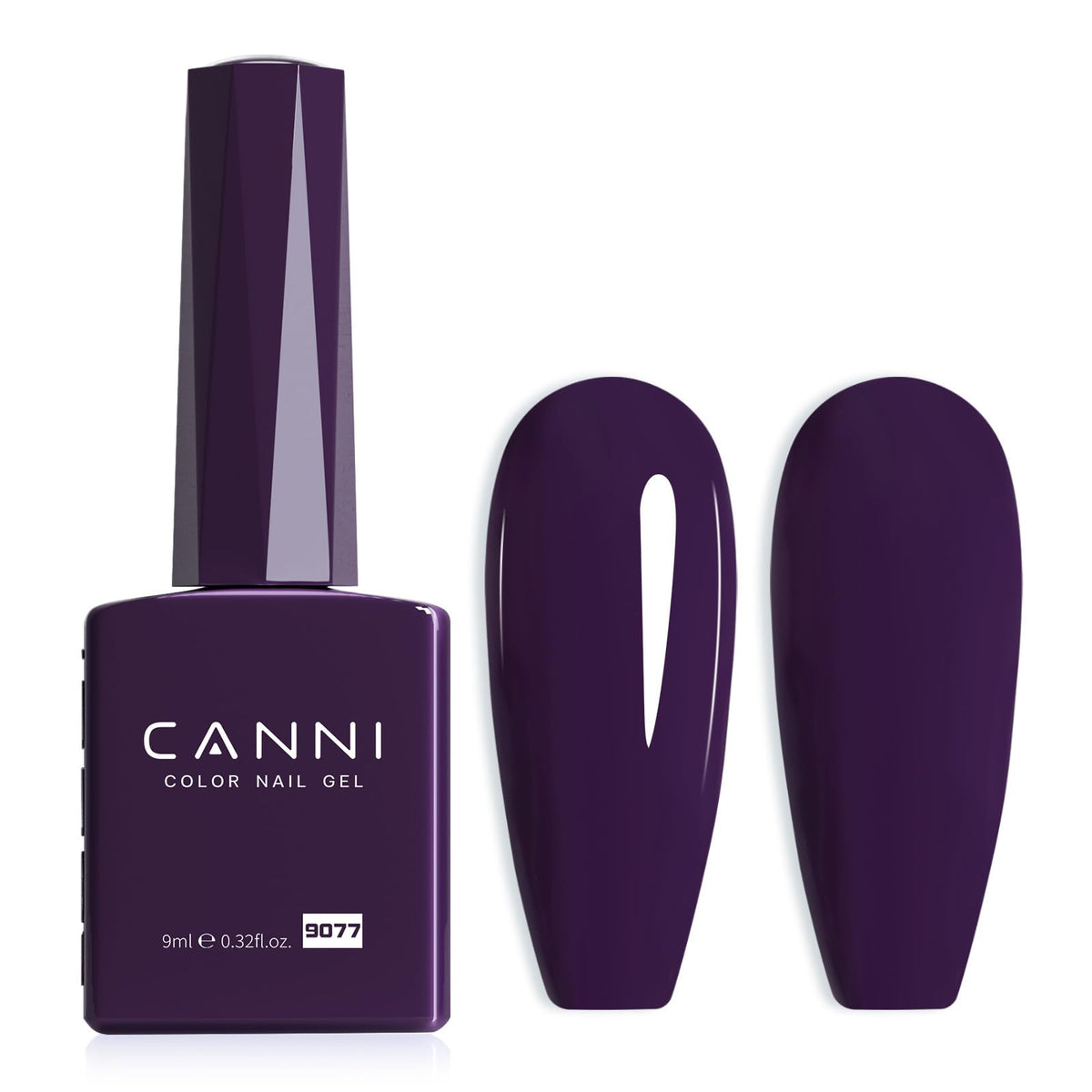 CANNI 9ml Light Yellow Green Gel Nail Polish High Gloss UV LED Soak Off Gel