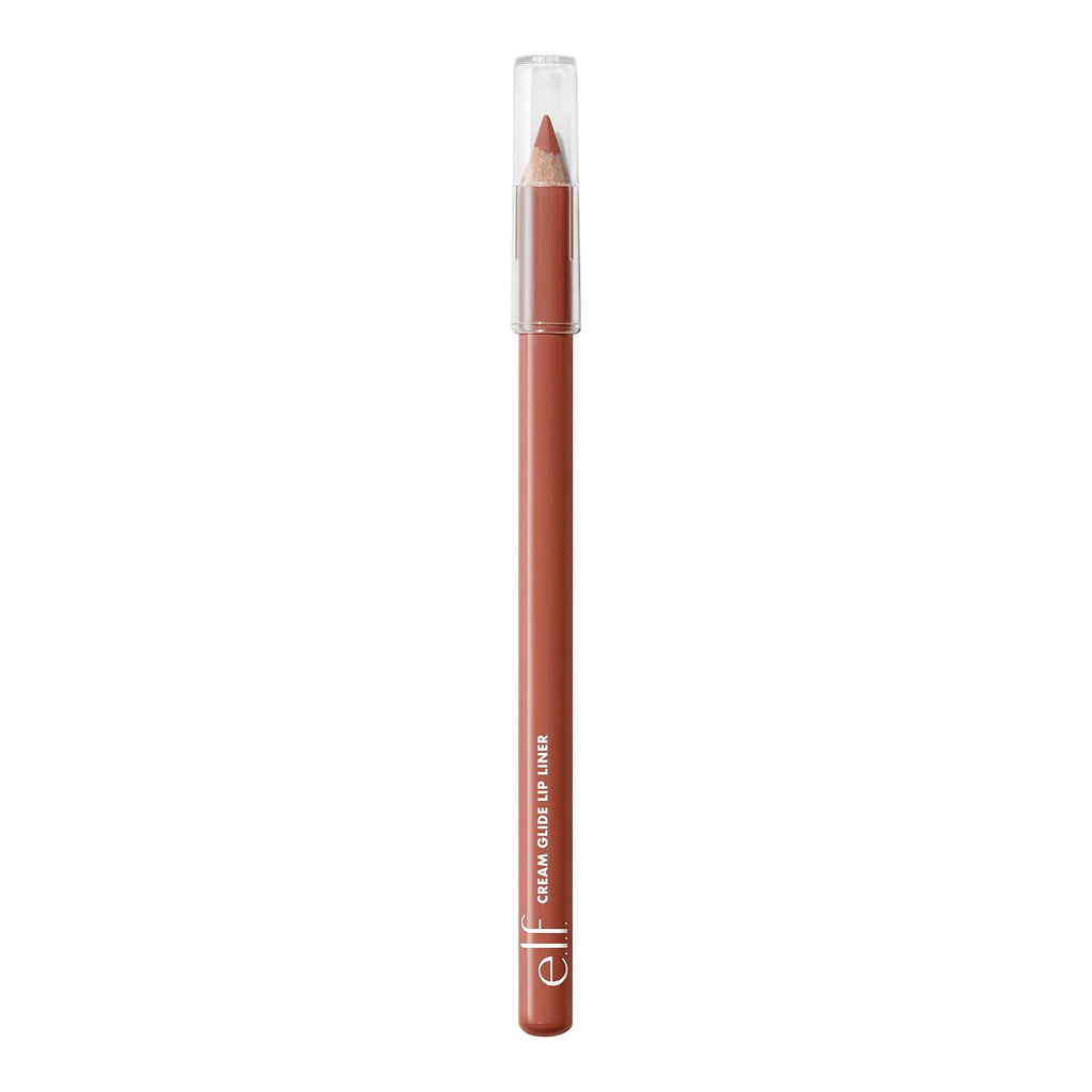 e.l.f. Cream Glide Lip Liner, Highly-Pigmented Pencil For Shaping & Sculpting Lips, Semi-Matte Finish, Vegan & Cruelty-Free