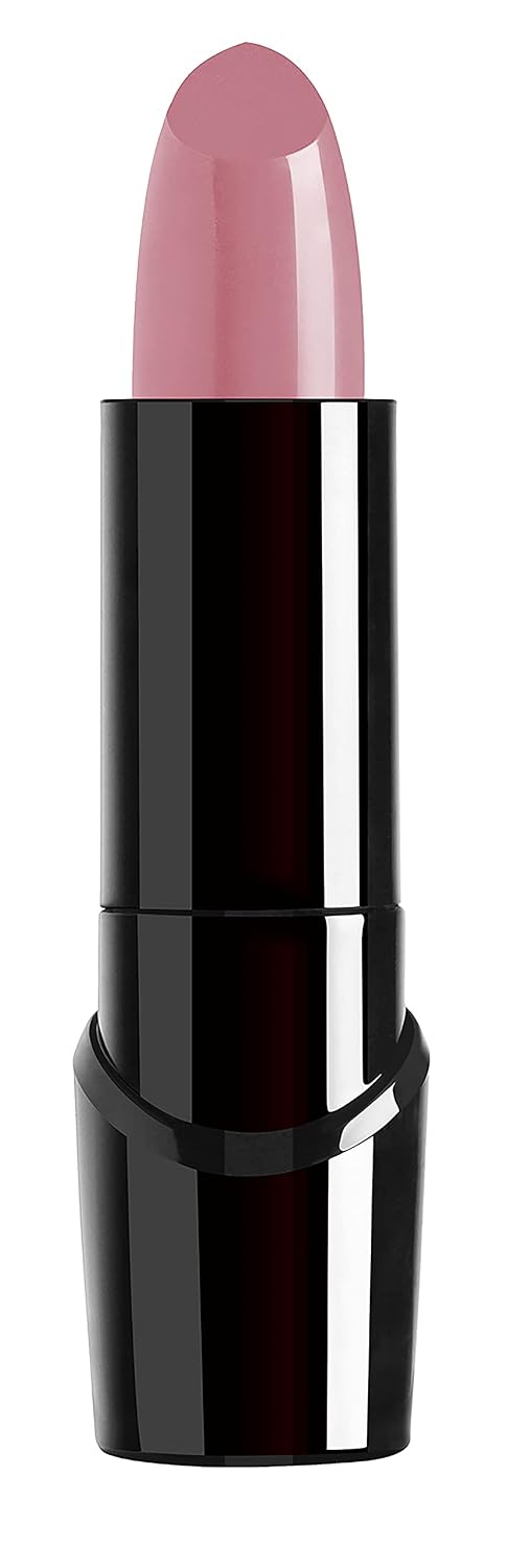wet n wild Silk Finish Lipstick, Hydrating Rich Buildable Lip Color, Formulated with Vitamins A,E, & Macadamia for Ultimate Hydration, Cruelty-Free & Vegan - Dark Pink Frost