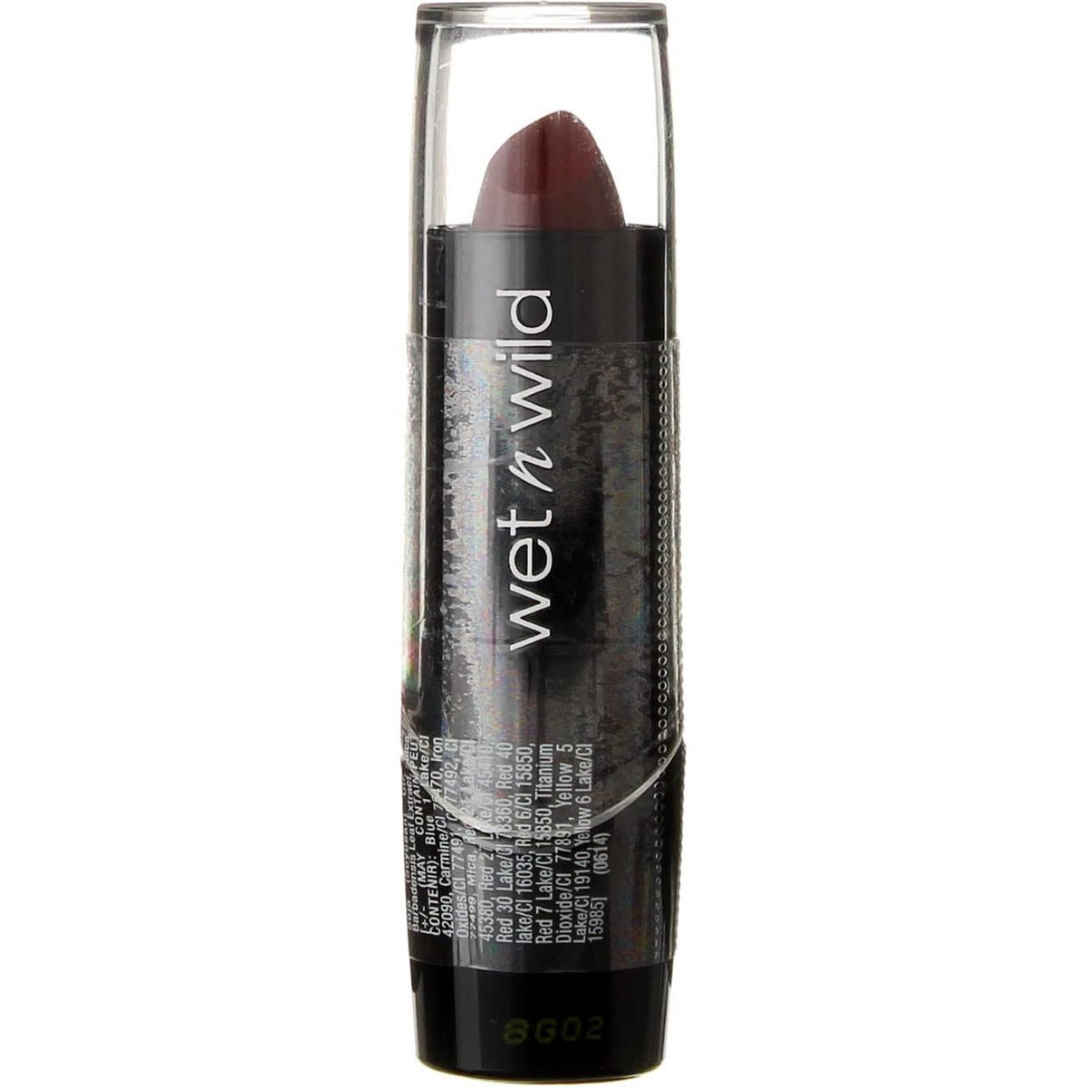 wet n wild Silk Finish Lipstick, Hydrating Rich Buildable Lip Color, Formulated with Vitamins A,E, & Macadamia for Ultimate Hydration, Cruelty-Free & Vegan - Dark Pink Frost