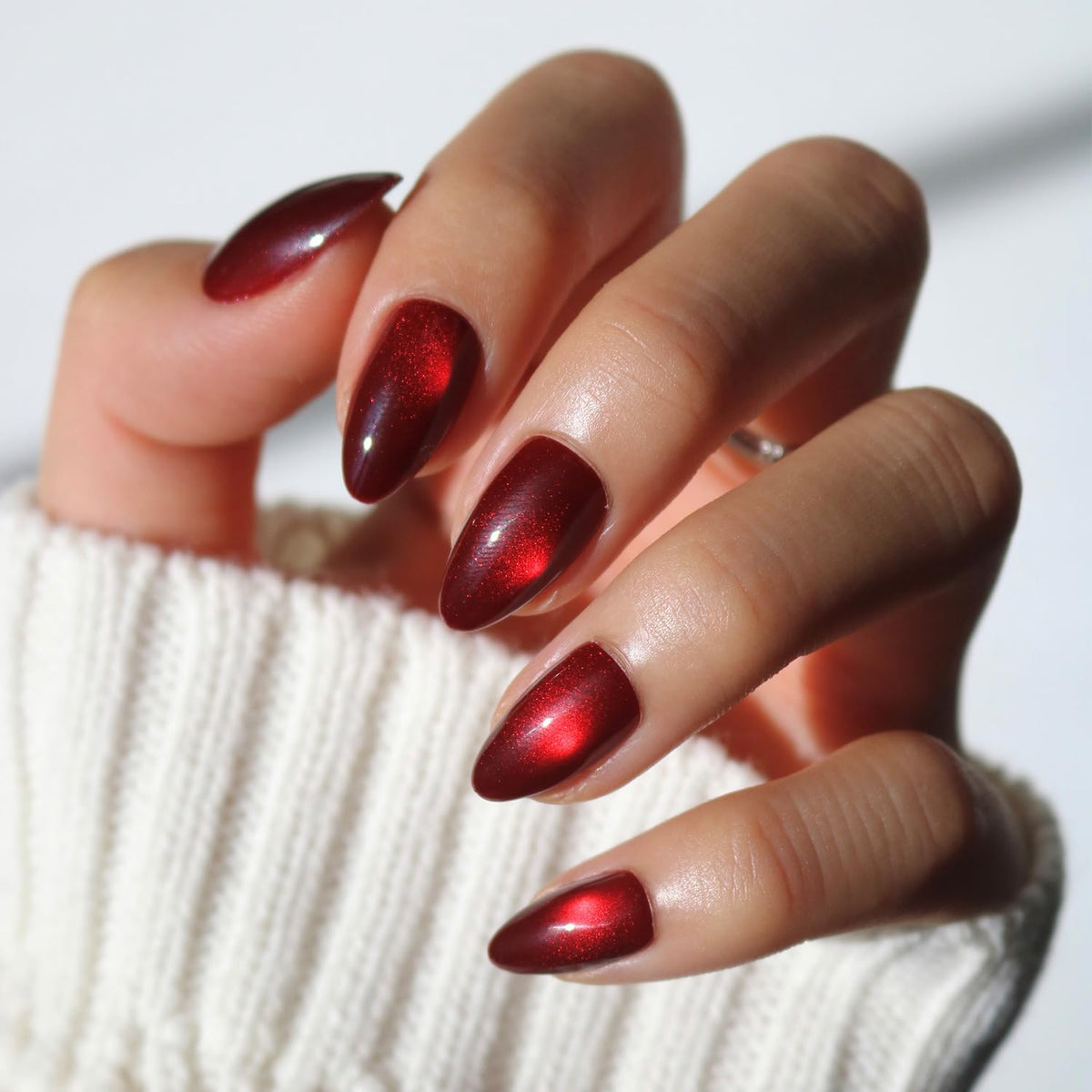 Glamnetic Halloween Press On Nails, Short Almond Glazed, October Nights