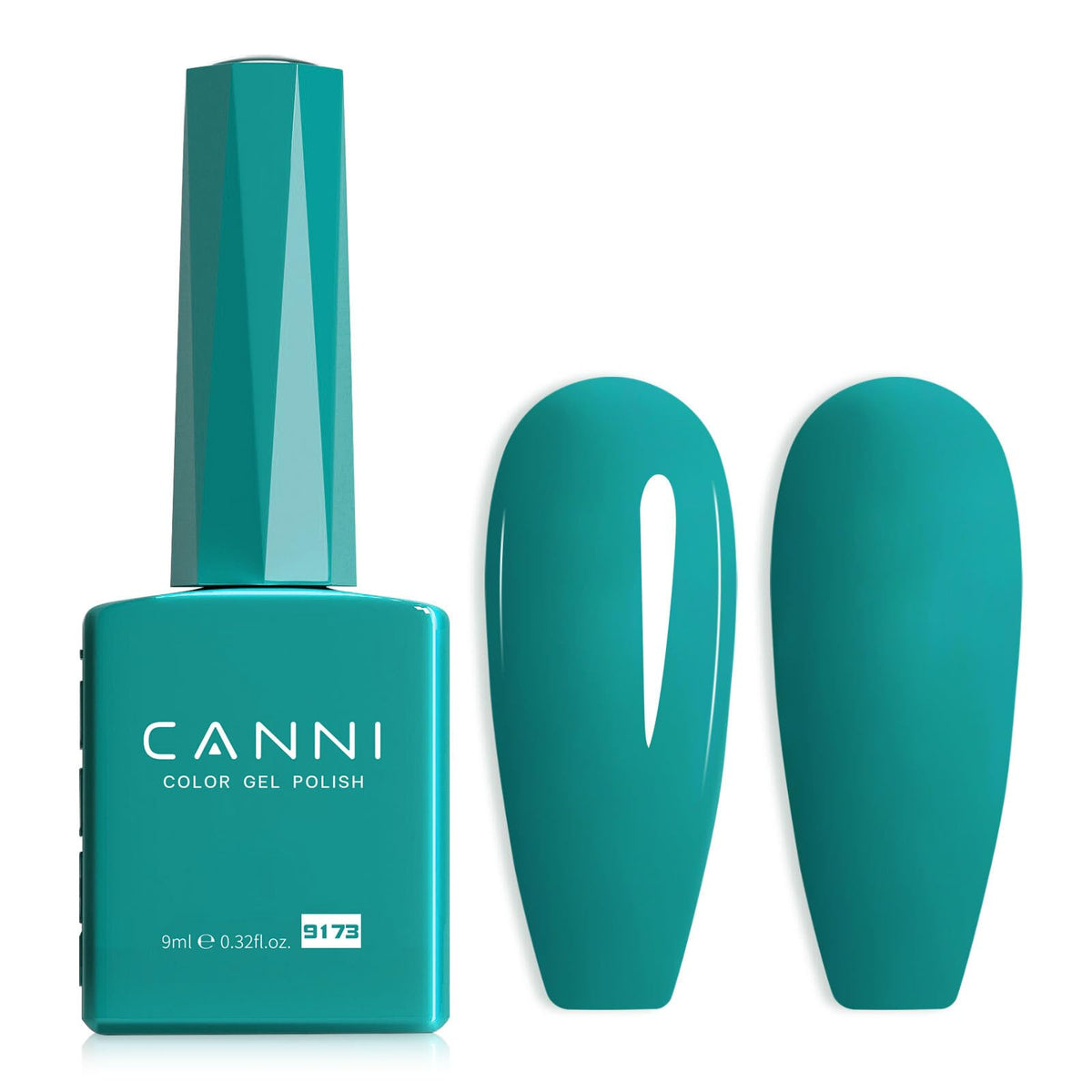 CANNI 9ml Light Yellow Green Gel Nail Polish High Gloss UV LED Soak Off Gel