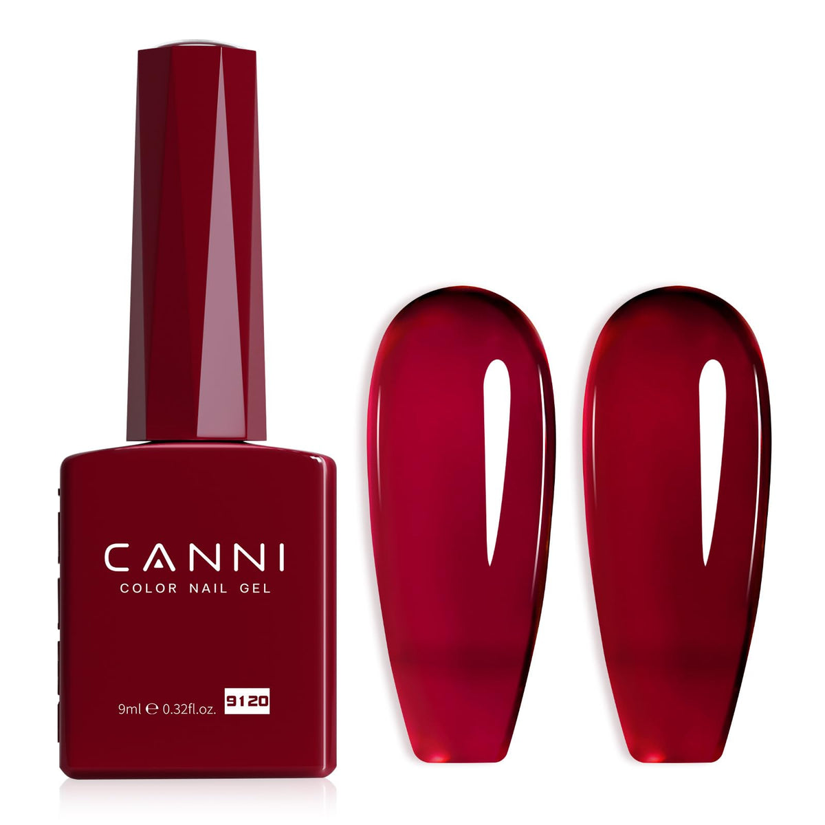CANNI 9ml Light Yellow Green Gel Nail Polish High Gloss UV LED Soak Off Gel