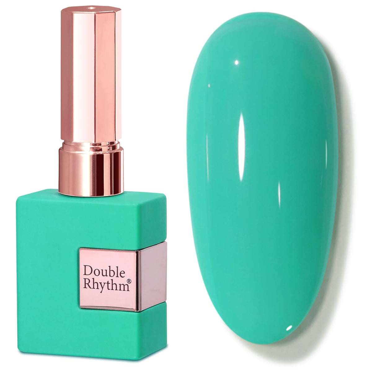 Double Rhythm 15ML Gel Nail Polish Pure Sheer Same Color Same Bottle Gel Polish Art Manicure Salon DIY at Home for Women (Milky White-A1075)
