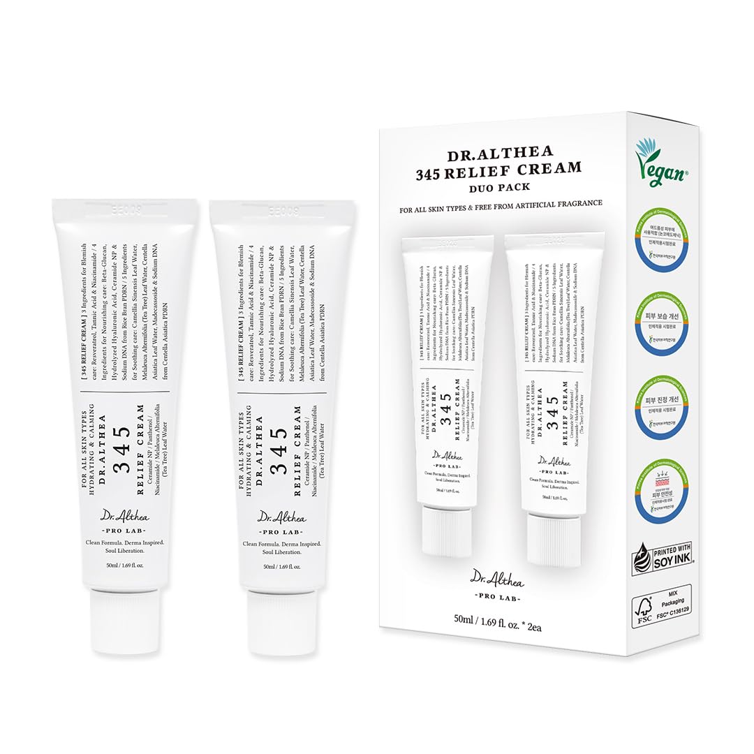 Dr.Althea 345 Relief Cream, 0.50 Fl Oz (Ver.2 - Pack of 1)