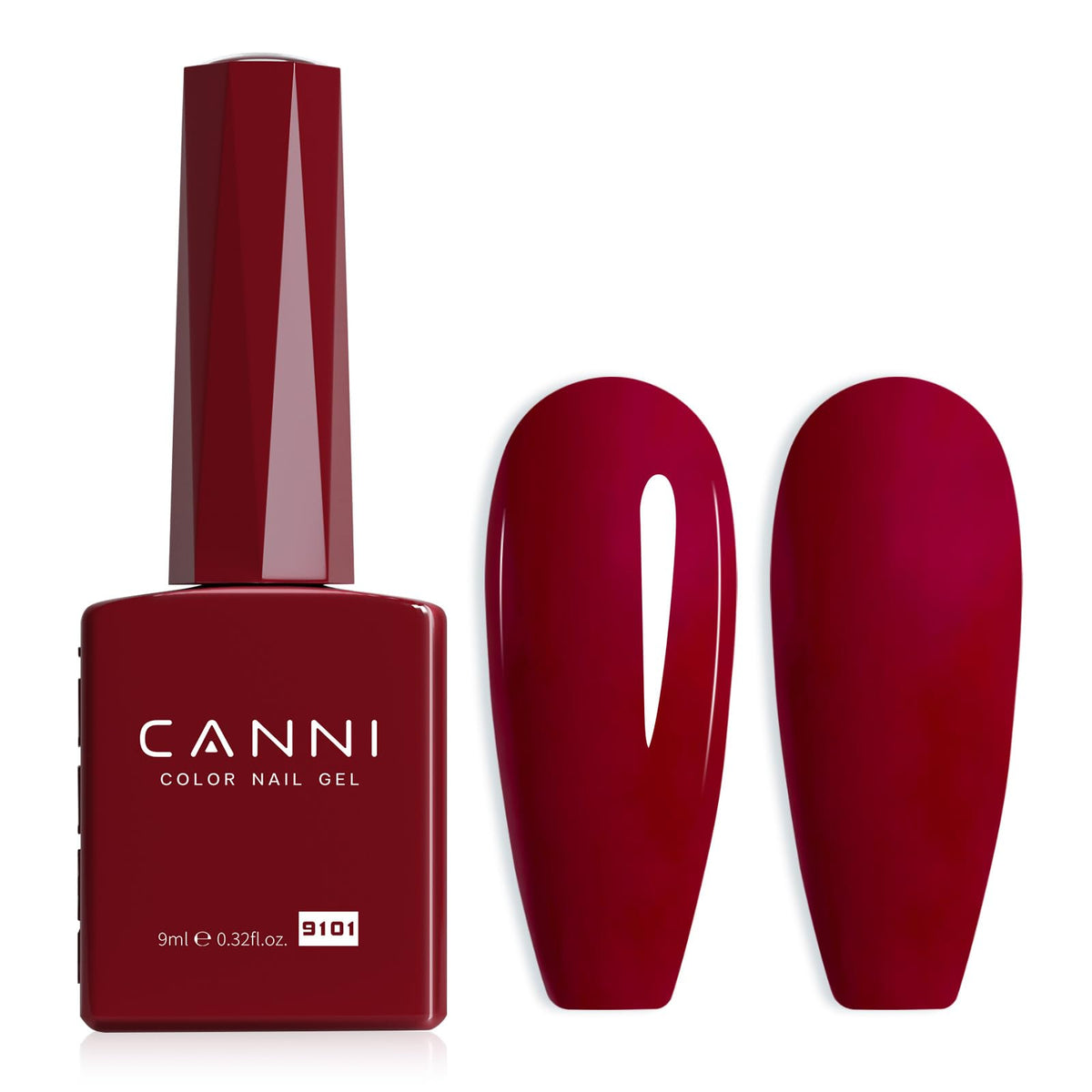 CANNI 9ml Light Yellow Green Gel Nail Polish High Gloss UV LED Soak Off Gel