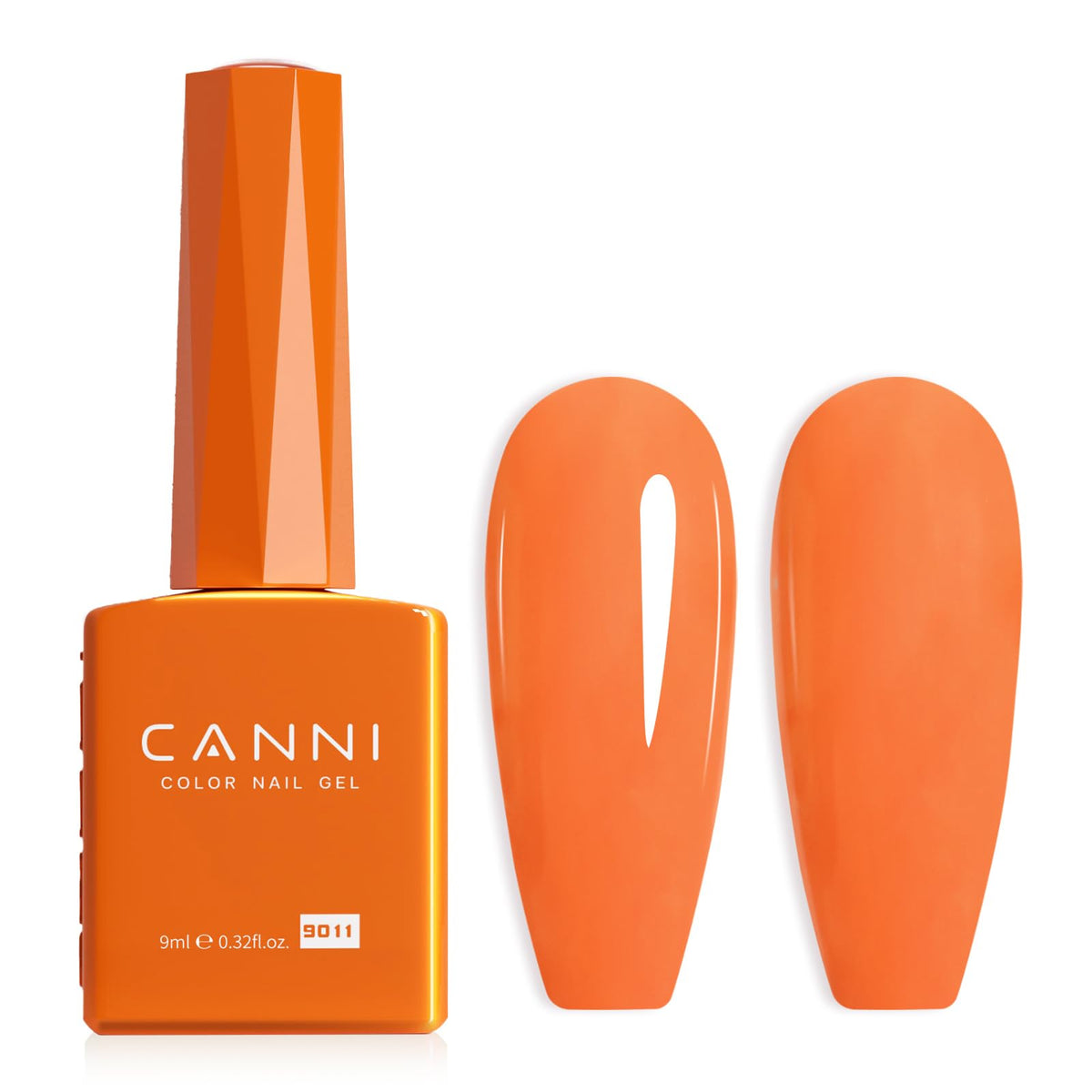 CANNI 9ml Light Yellow Green Gel Nail Polish High Gloss UV LED Soak Off Gel