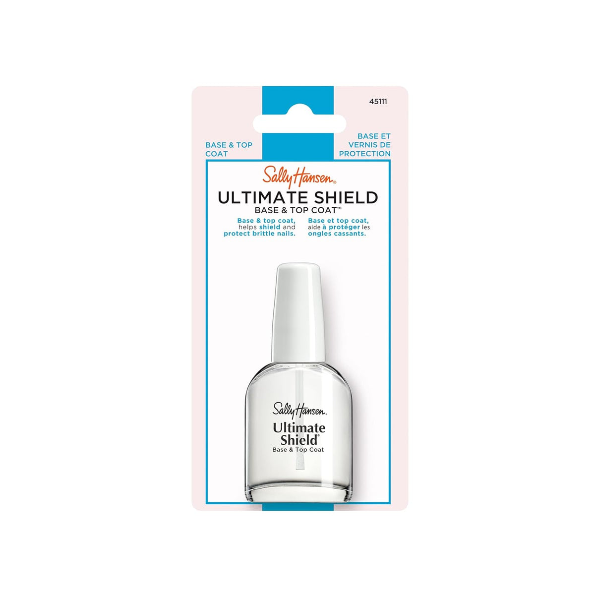 Sally Hansen Advanced Hard as Nails™, Clear Nail Strengthener, Includes Retinol and Nylon, Nourishing