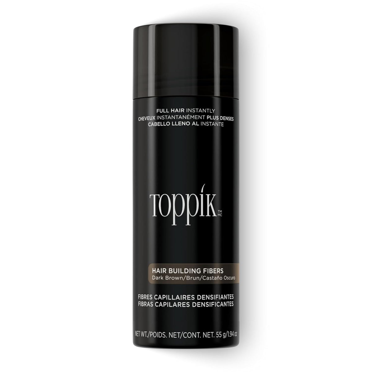 Toppik Hair Building Fibers, Fill In Fine or Thinning Hair Instantly Thicker, Fuller Looking Hair 9 Shades,4 size options