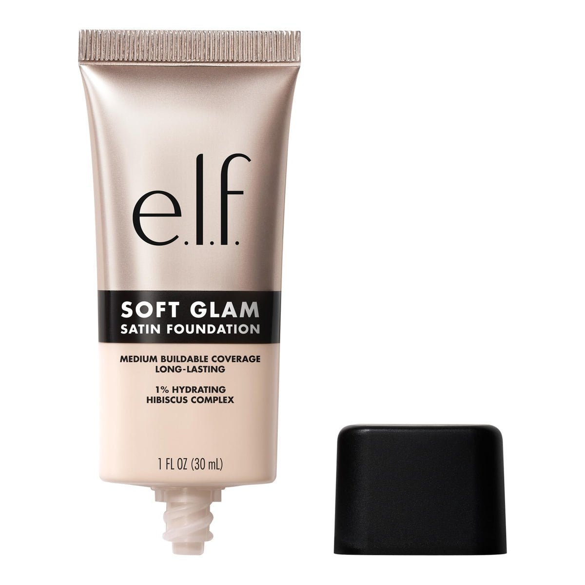 e.l.f. Soft Glam Satin Foundation, Medium Coverage, 20 Light Cool