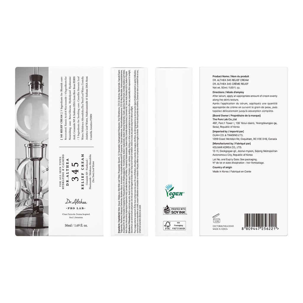 Dr.Althea 345 Relief Cream, 0.50 Fl Oz (Ver.2 - Pack of 1)
