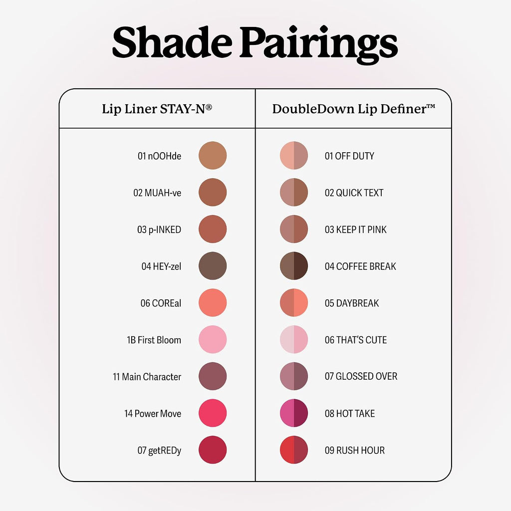 Sacheu Lip Liner STAY-N Peel Off Lip Stain, Longwear, p-INKED