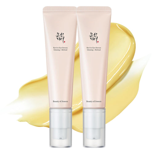 Beauty of Joseon Revive Eye Serum with Retinal Niacinamide Correction for Puffy Eye Bags Fine Lines Dark Circles Wrinkles, Korean Skin Care 30ml, 1.01 fl.oz