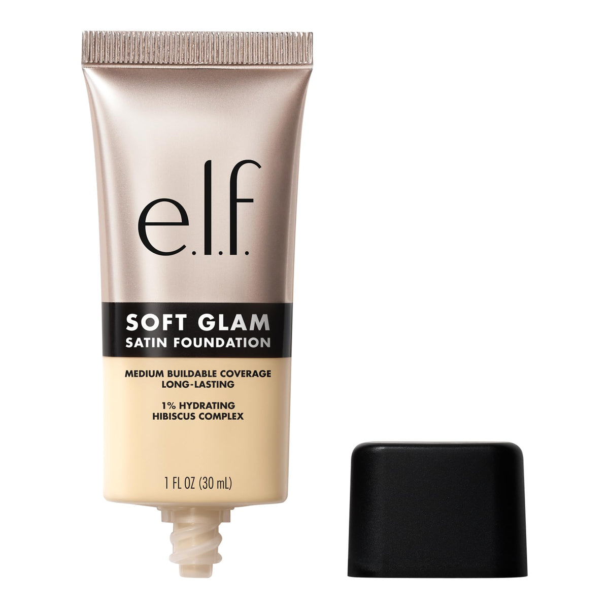 e.l.f. Soft Glam Satin Foundation, Medium Coverage, 20 Light Cool