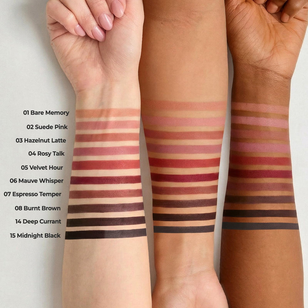 Laka Lip Liner - Creamy Matte Lip Contour | #02 Suede Pink