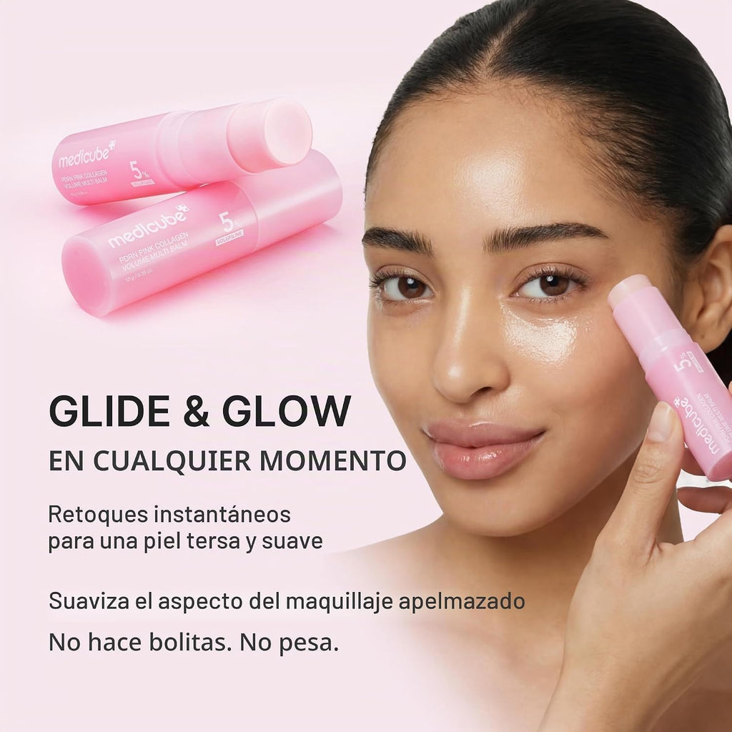 medicube PDRN Pink Collagen Volume Multi Balm Stick