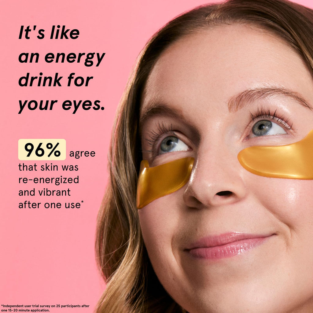 grace & stella Award Winning Eye Patches for Puffy Eyes - Birthday Gifts for Women - Under Eye Mask for Dark Circles and Undereye Bags - Gifts for Mom - Vegan Cruelty-Free Self Care (24 Pairs, Gold)