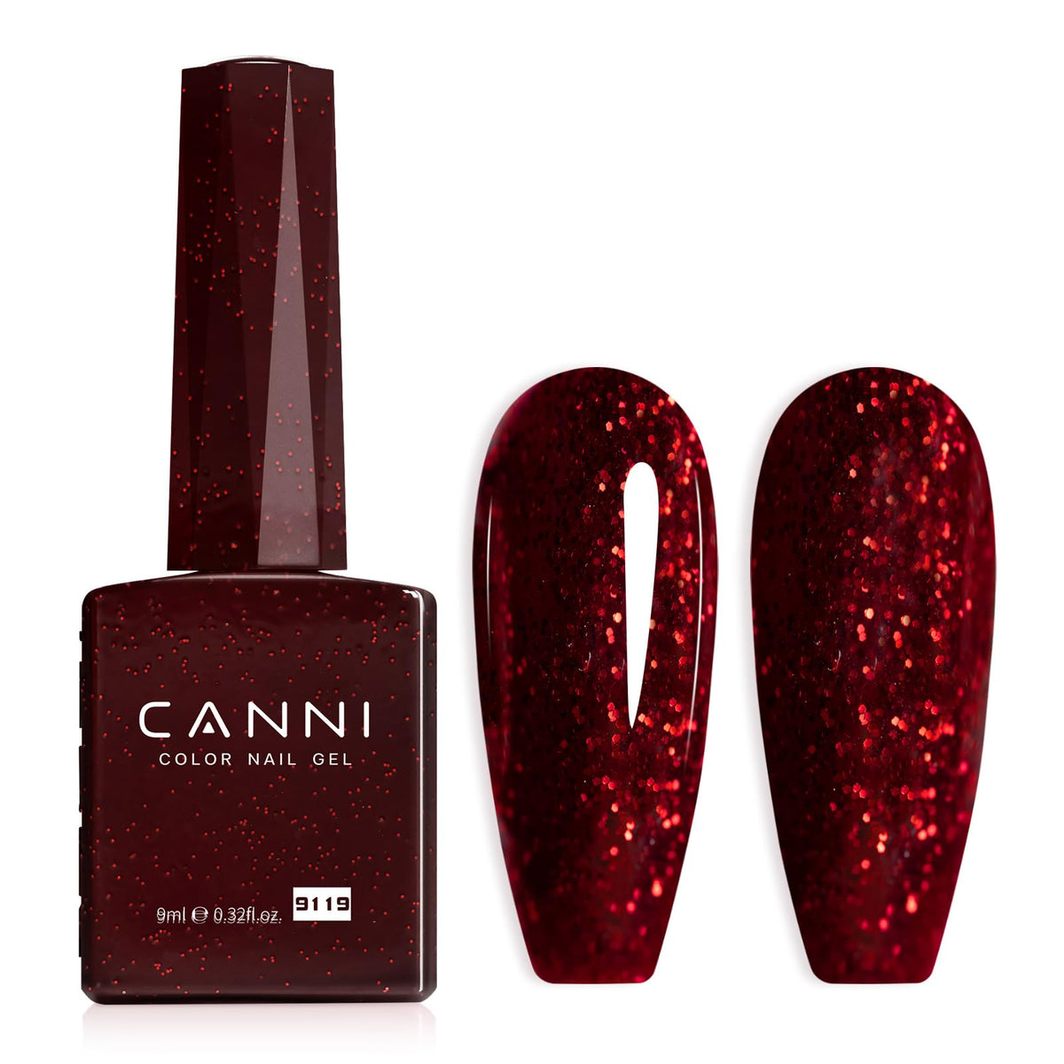 CANNI 9ml Light Yellow Green Gel Nail Polish High Gloss UV LED Soak Off Gel