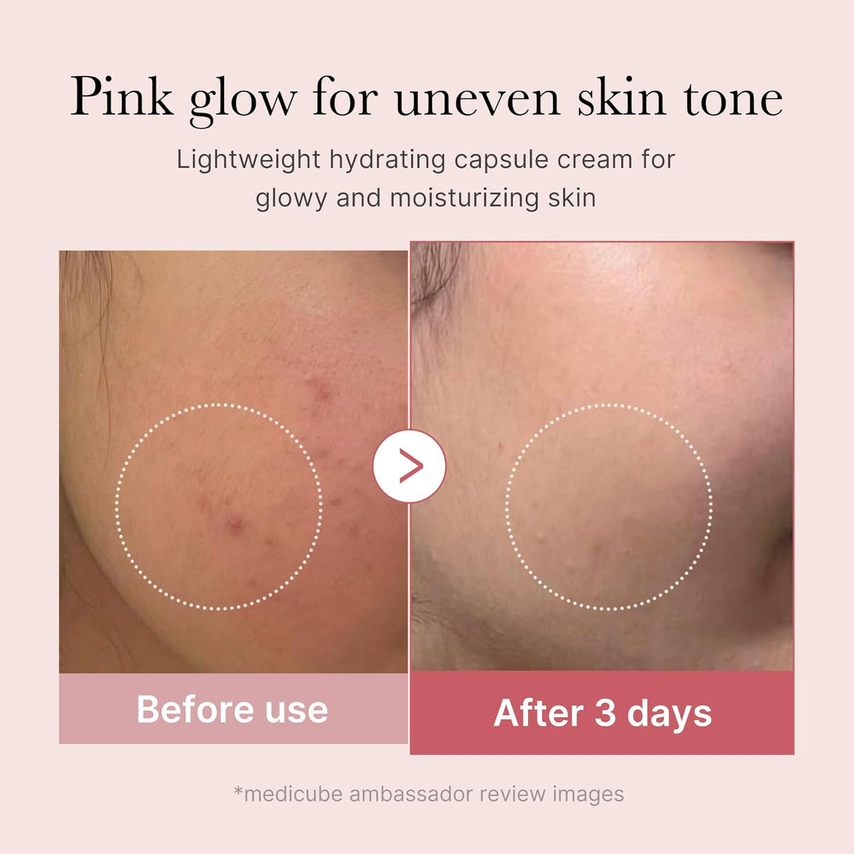 medicube Capsule Cream with Hyaluronic Acid for 120H Lasting Hydration