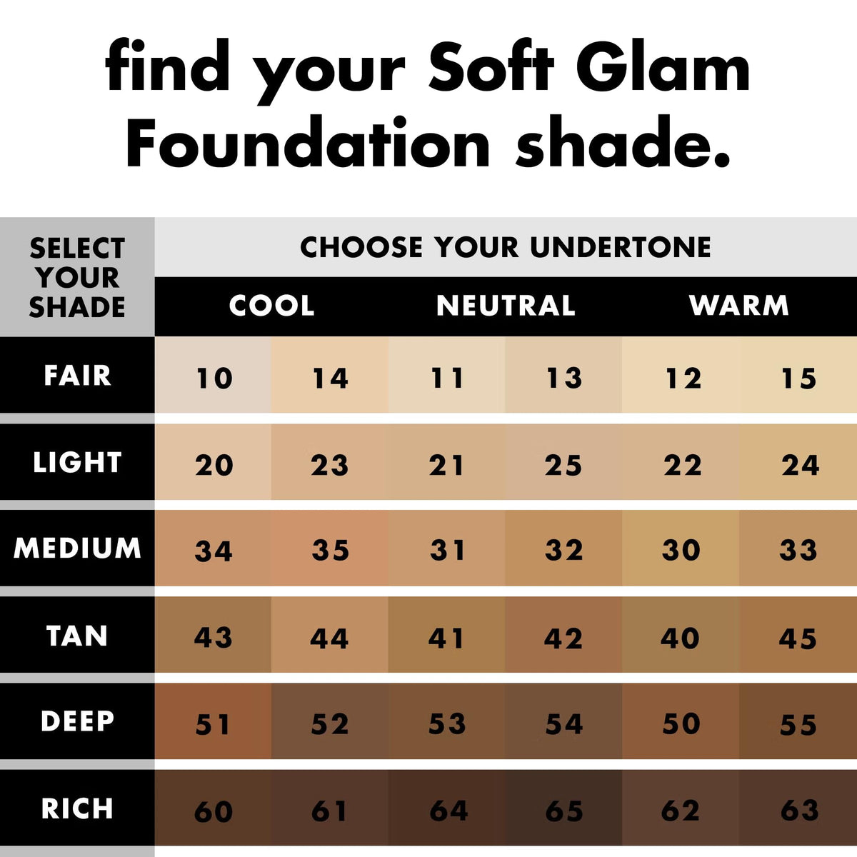 e.l.f. Soft Glam Satin Foundation, Medium Coverage, 20 Light Cool