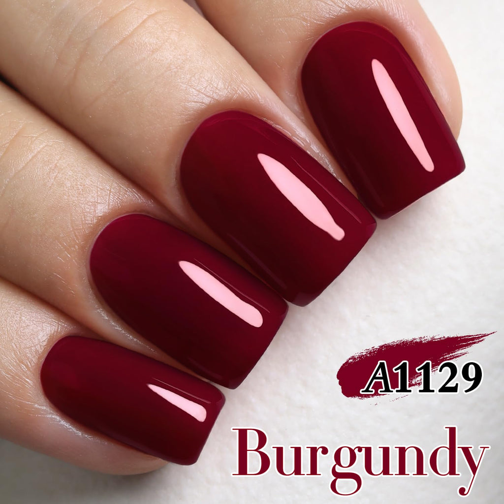 Double Rhythm 15ML Gel Nail Polish Pure Sheer Same Color Same Bottle Gel Polish Art Manicure Salon DIY at Home for Women (Milky White-A1075)