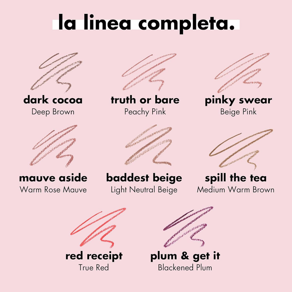e.l.f. Cream Glide Lip Liner, Highly-Pigmented Pencil For Shaping & Sculpting Lips, Semi-Matte Finish, Vegan & Cruelty-Free