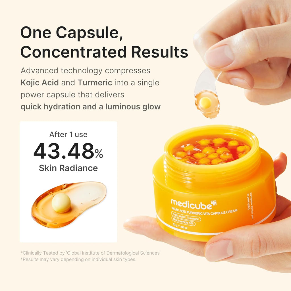 medicube Capsule Cream with Hyaluronic Acid for 120H Lasting Hydration