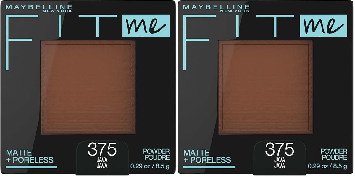 Maybelline Fit Me Matte + Poreless Pressed Face Powder Makeup & Setting Powder, Natural Beige, 1 Count