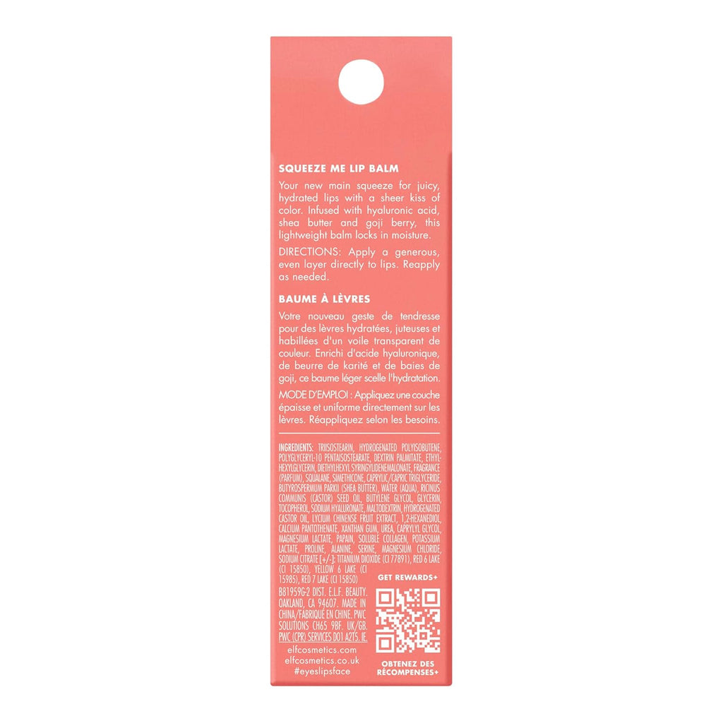 e.l.f. Squeeze Me Lip Balm, Strawberry