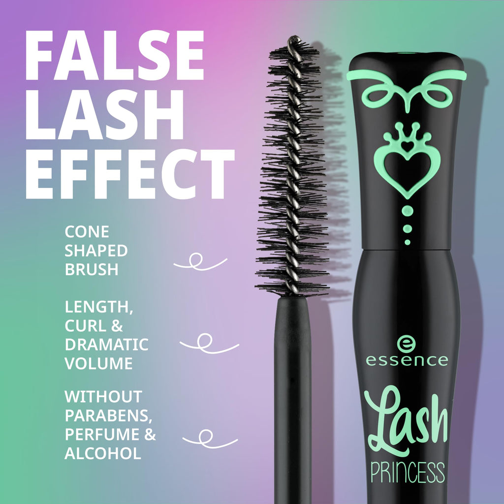 essence Lash Princess False Lash Effect Mascara, Black (Pack of 1)