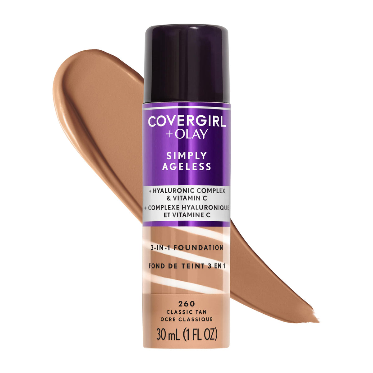 COVERGIRL Simply Ageless 3-in-1 Foundation - 275 Soft Sable