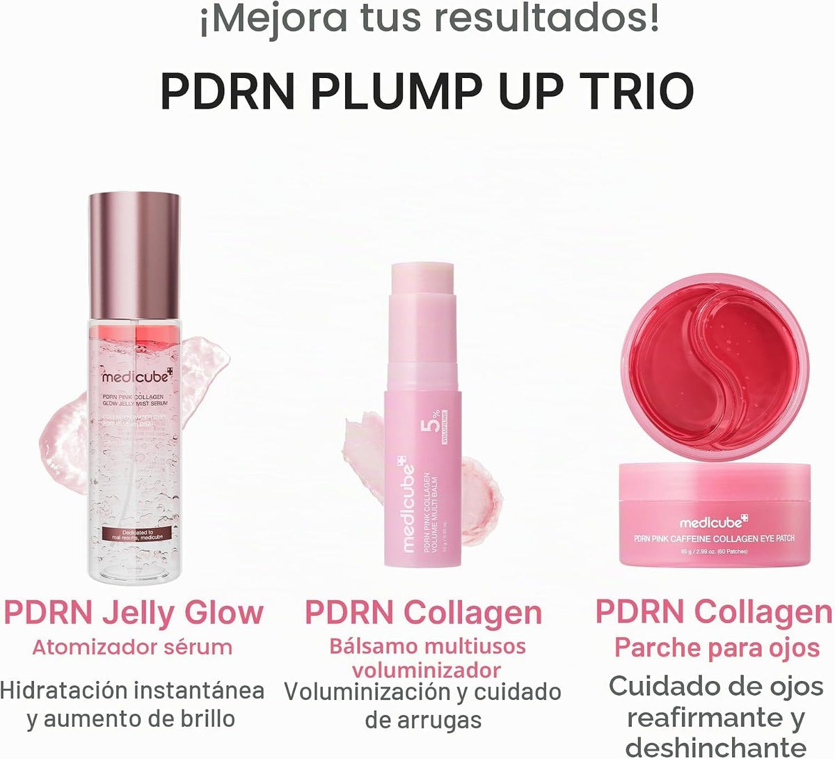medicube PDRN Pink Collagen Volume Multi Balm Stick