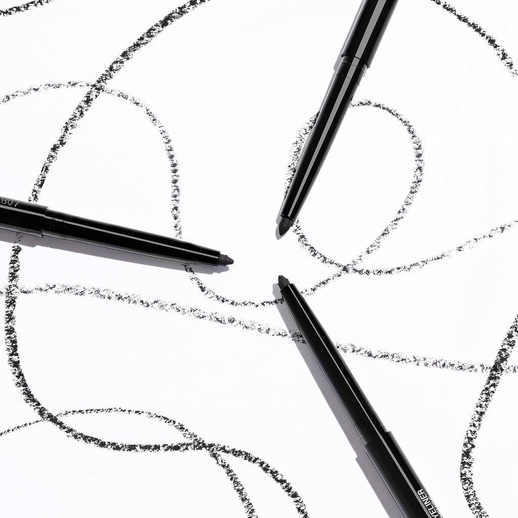 wet n wild Mega Last Breakup Proof Waterproof Retractable Gel Eyeliner - Ultra Pigmented 16-Hour Long Wear, Smudge Proof Satin Finish Formula, Cruelty-Free & Vegan - Charcoal