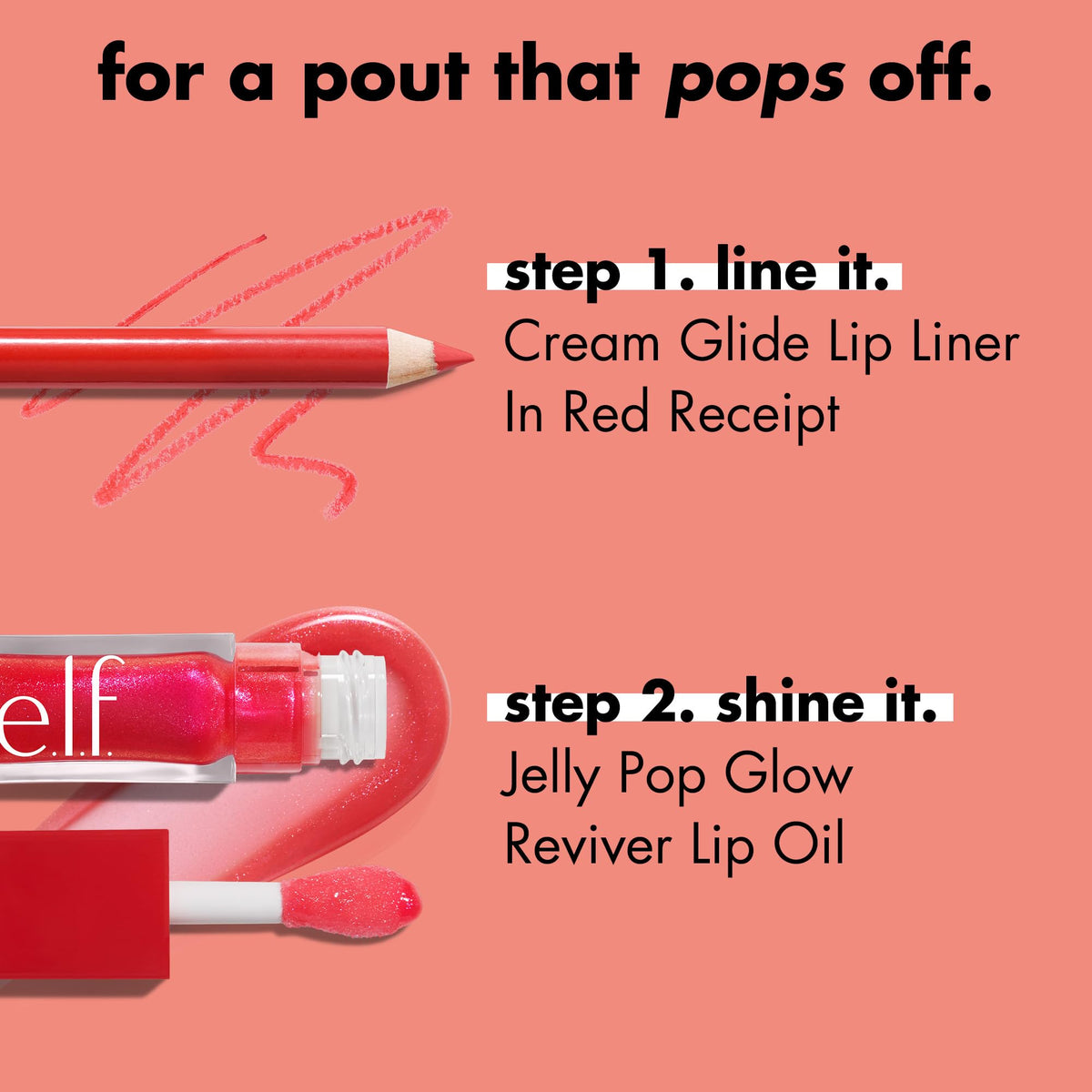 e.l.f. Glow Reviver Lip Oil, Tinted, Hydrating & Non-Sticky, Jam Session