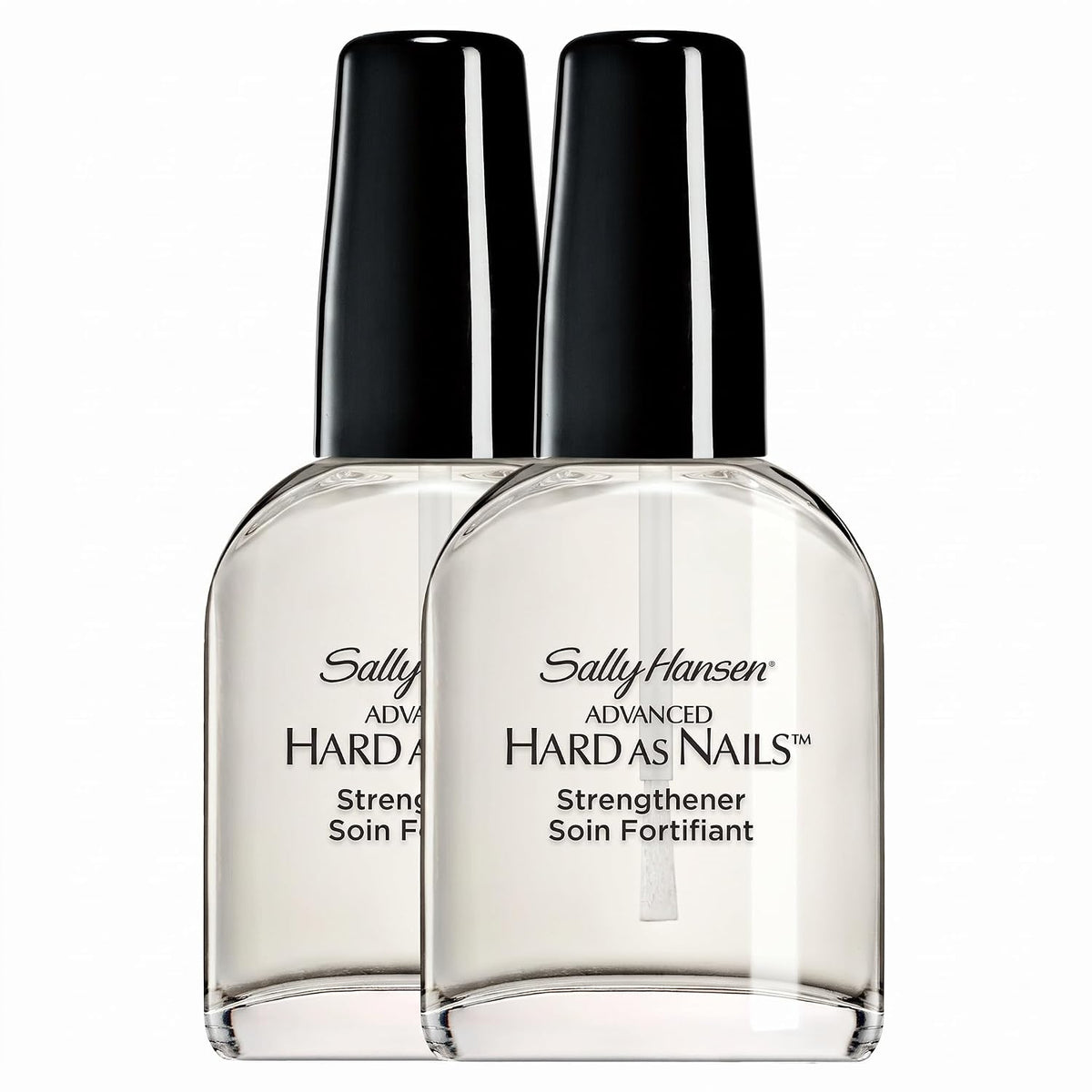 Sally Hansen Advanced Hard as Nails™, Clear Nail Strengthener, Includes Retinol and Nylon, Nourishing