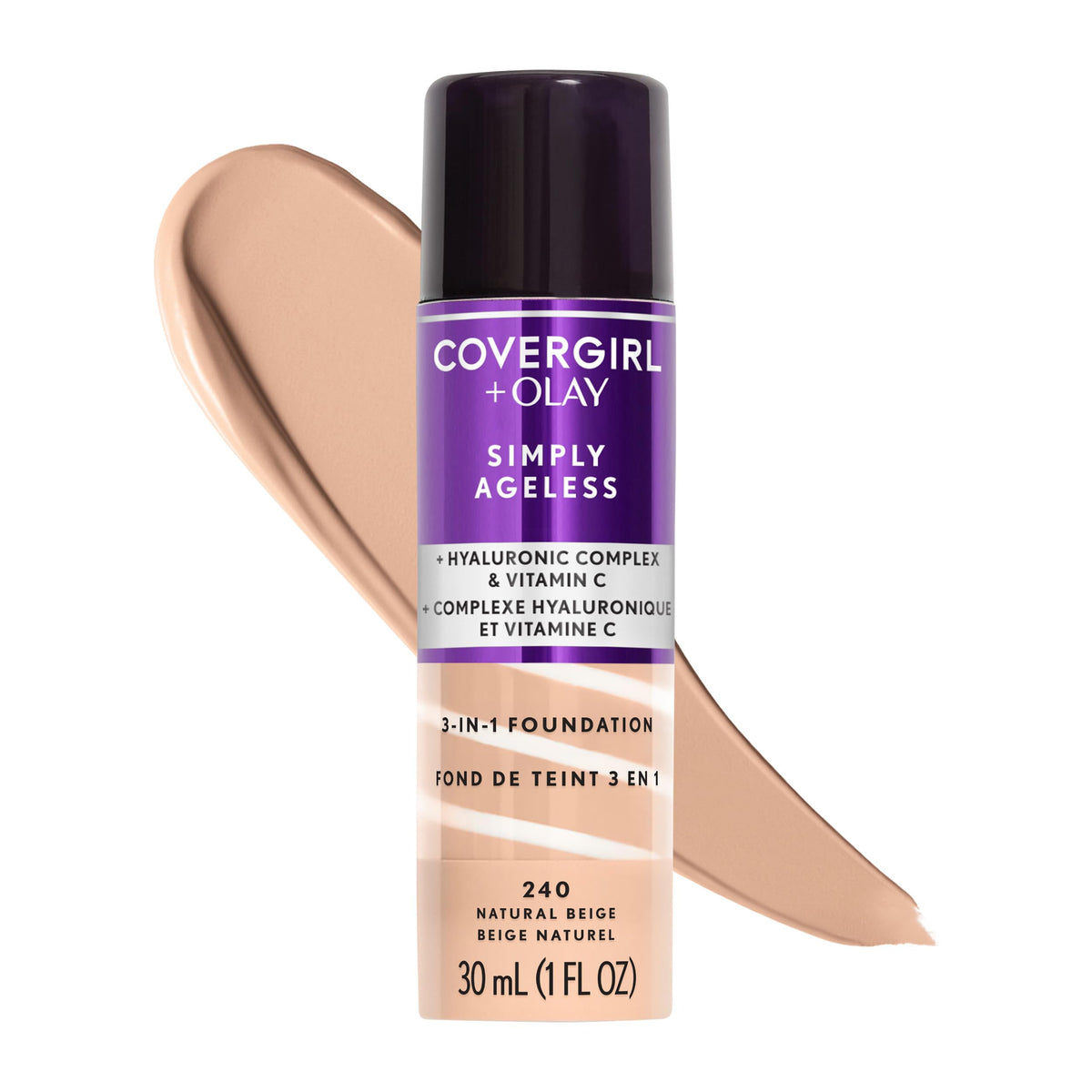 COVERGIRL Simply Ageless 3-in-1 Foundation - 275 Soft Sable