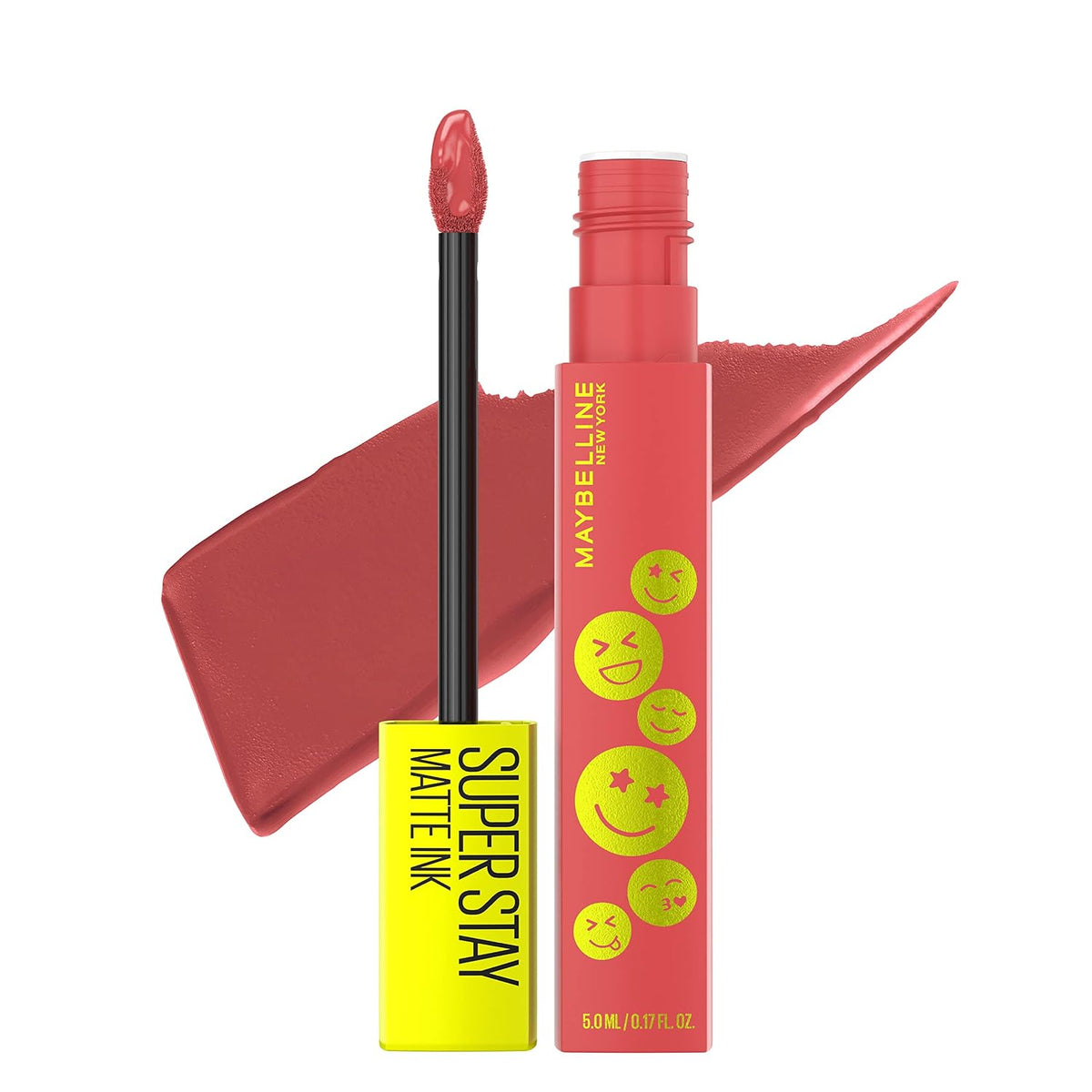 Maybelline Super Stay Matte Ink Liquid Lipstick Makeup, Exhilarator