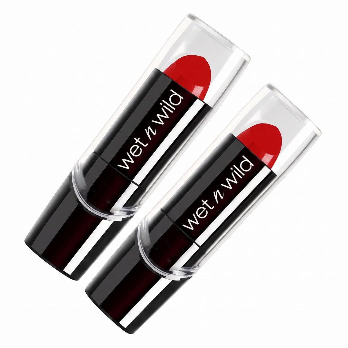 wet n wild Silk Finish Lipstick, Hydrating Rich Buildable Lip Color, Formulated with Vitamins A,E, & Macadamia for Ultimate Hydration, Cruelty-Free & Vegan - Dark Pink Frost