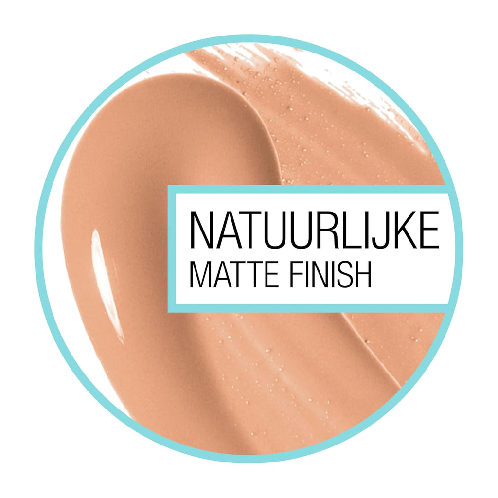 Maybelline Fit Me Matte + Poreless Liquid Oil-Free Foundation Makeup, Toffee, 1 Count (Packaging May Vary)