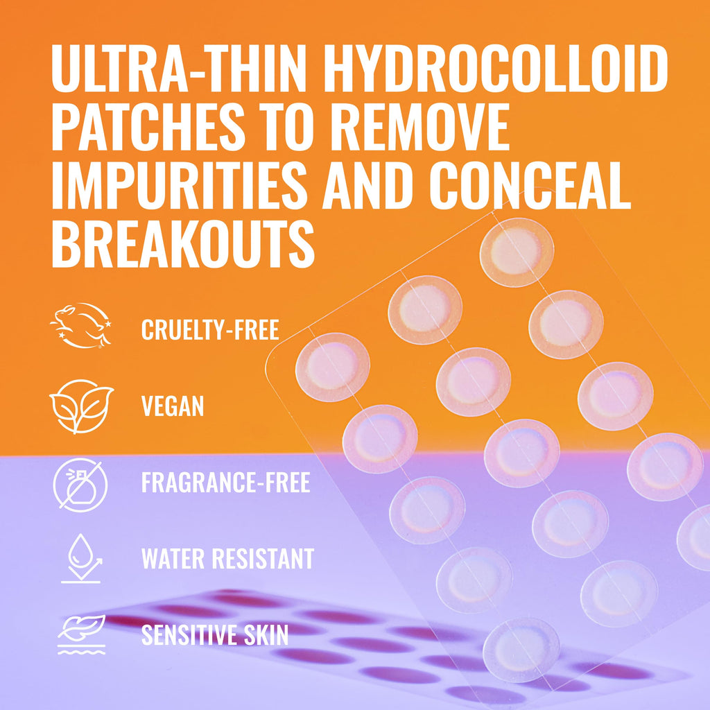 Good Molecules Pimple Patches, Hydrocolloid Patches for Face, 180 Count