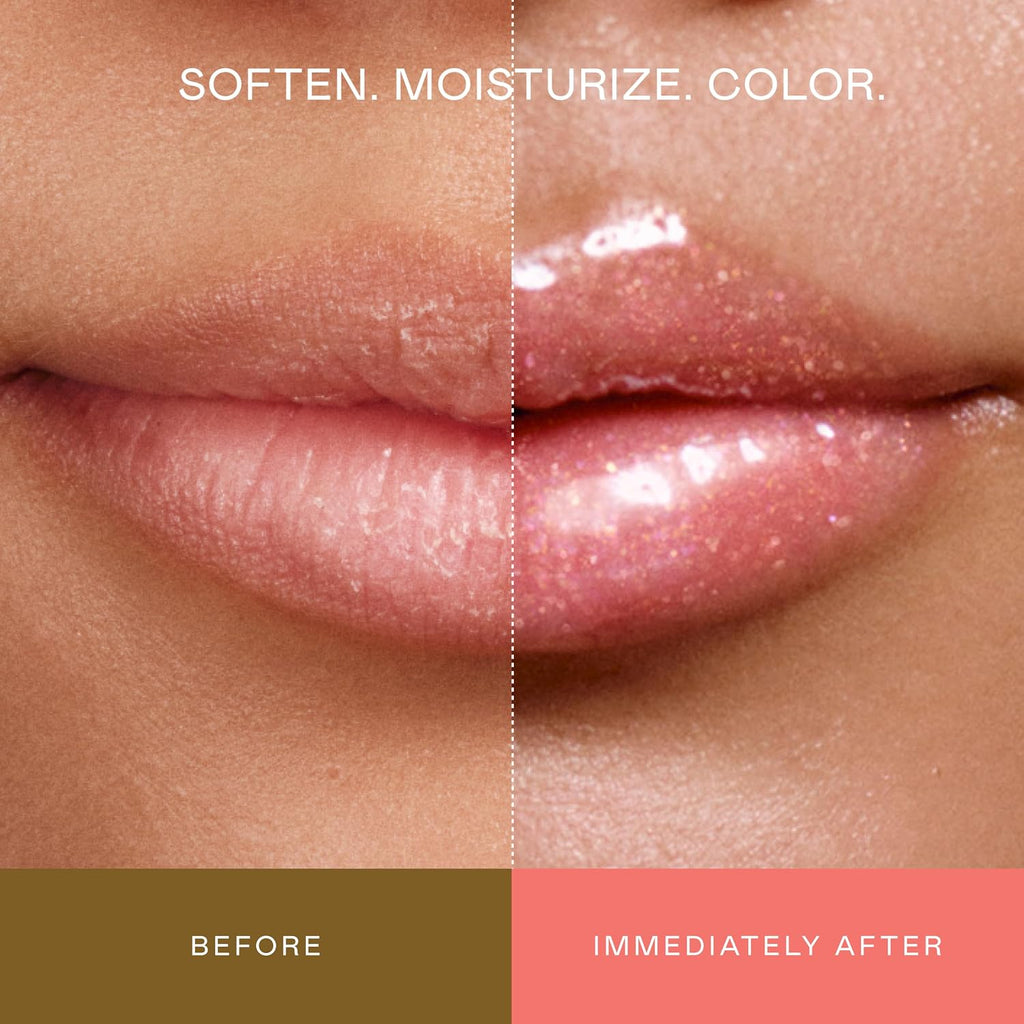EADEM Tinted Lip Balm, Moisturizing Lip Gloss Tube for Women, Chateau Rose
