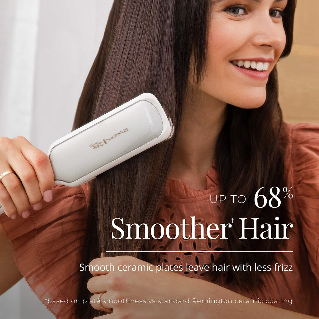 Remington Shine Therapy 1 Inch Hair Straightener, Argan Oil & Keratin