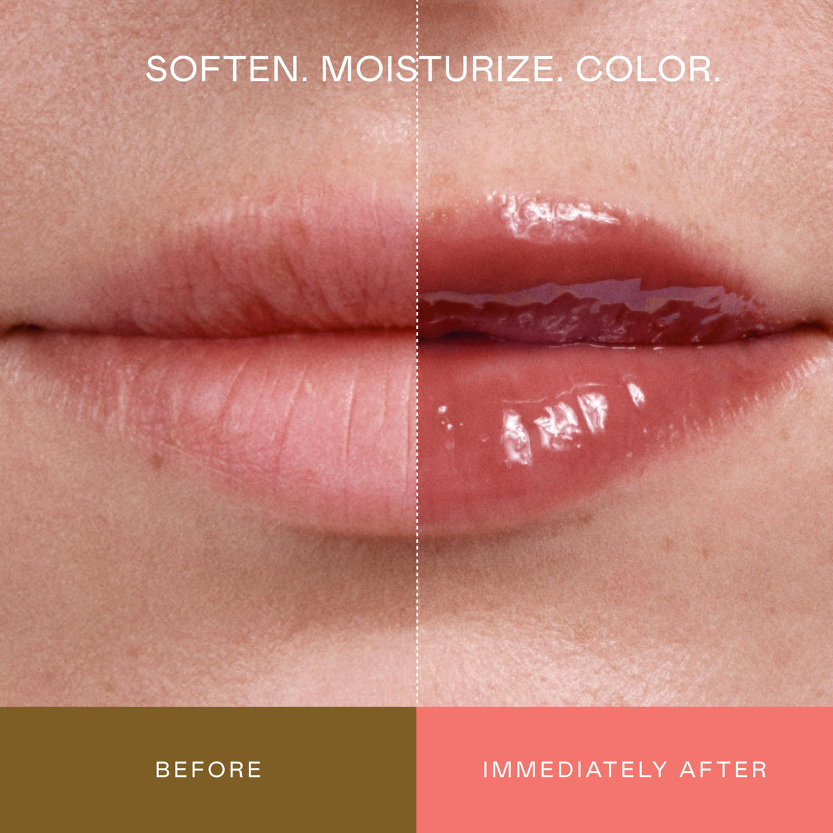 EADEM Tinted Lip Balm, Moisturizing Lip Gloss Tube for Women, Chateau Rose