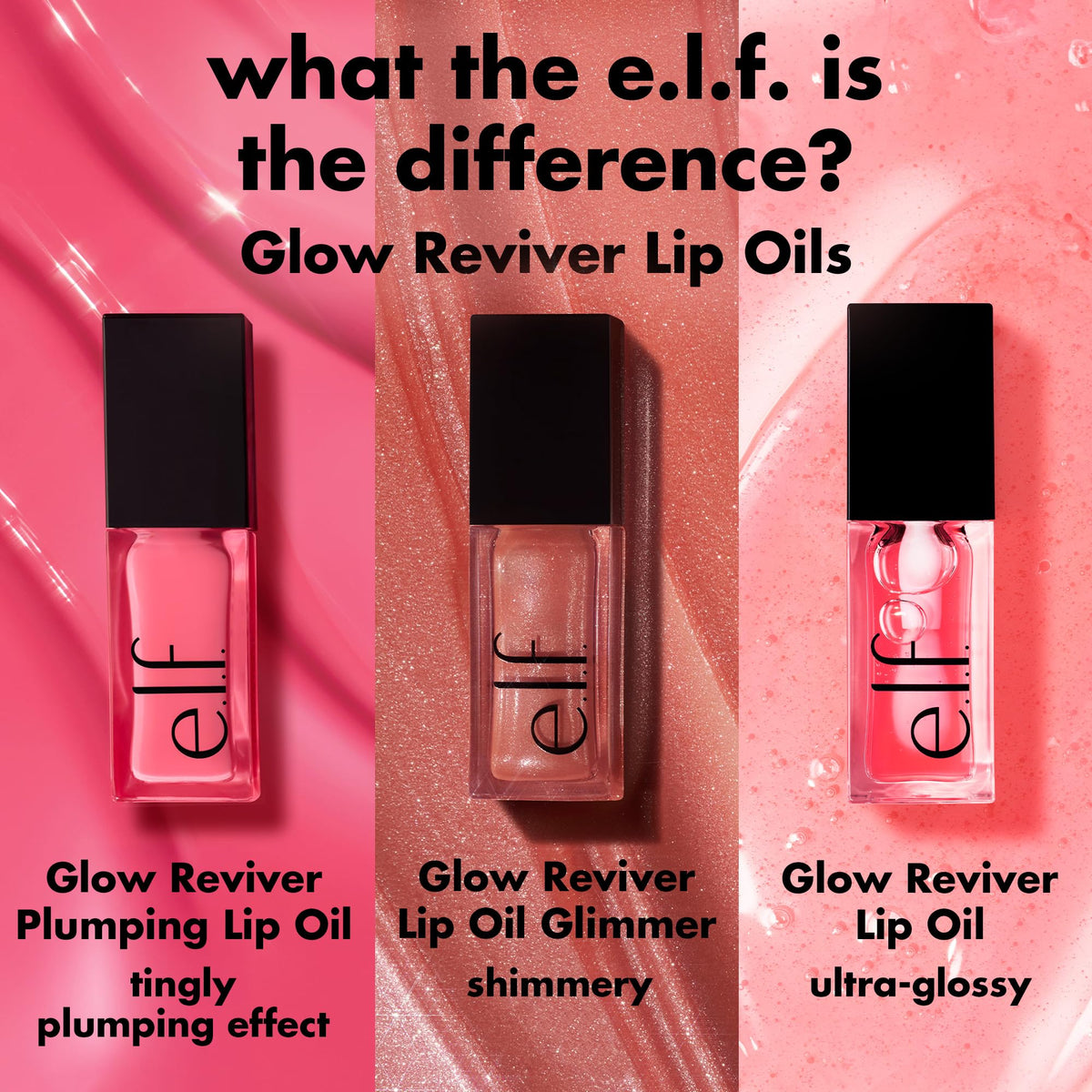 e.l.f. Glow Reviver Lip Oil, Tinted, Hydrating & Non-Sticky, Jam Session