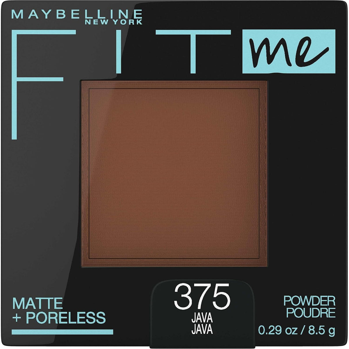 Maybelline Fit Me Matte + Poreless Pressed Face Powder Makeup & Setting Powder, Natural Beige, 1 Count