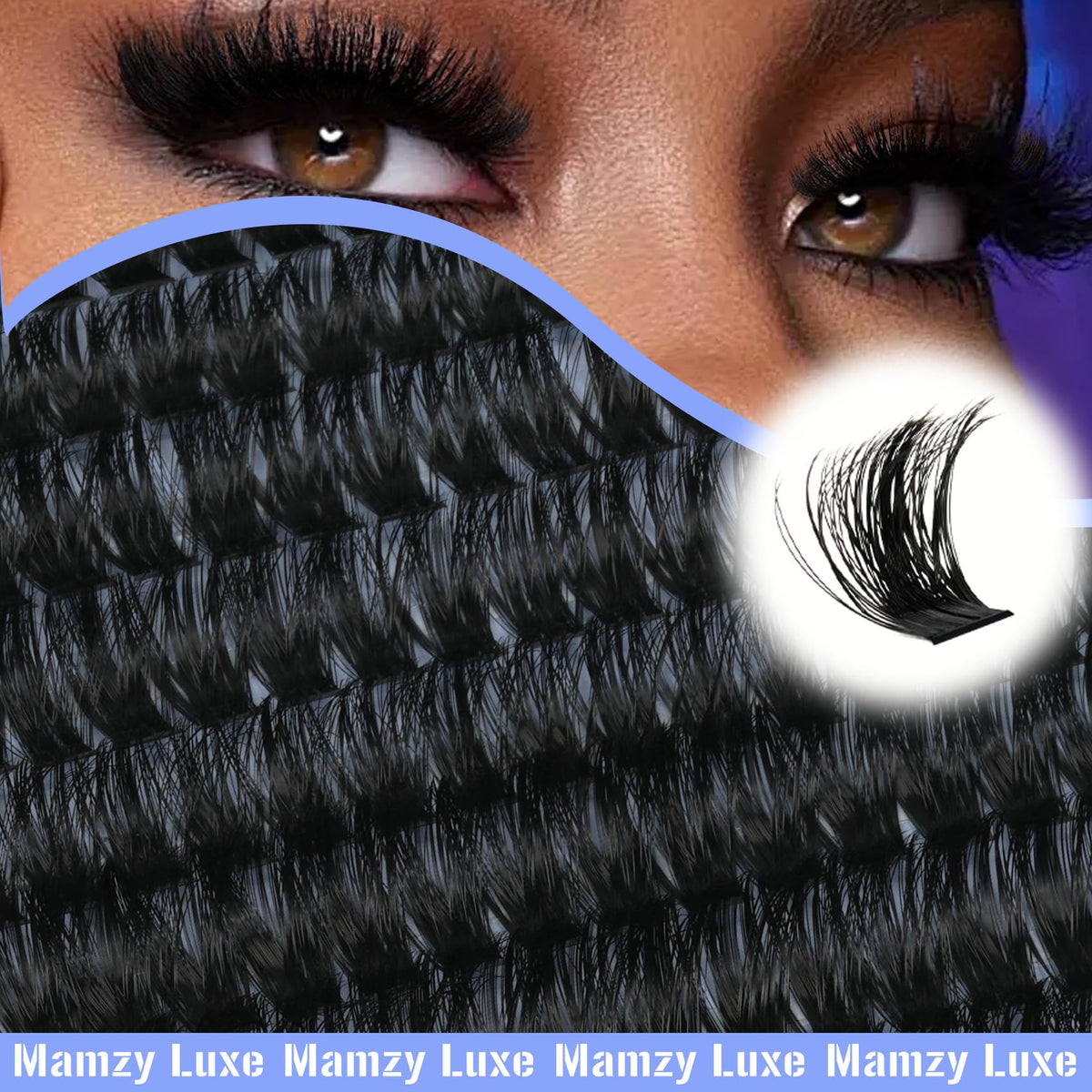 Lash Clusters Wispy 80D Eyelash Clusters 10-18mm Fluff Cluster Eyelash Extensions D Curl No Plastic Feel Individual Lashes Extension 240 Pcs Versatile False Eyelashes Clusters