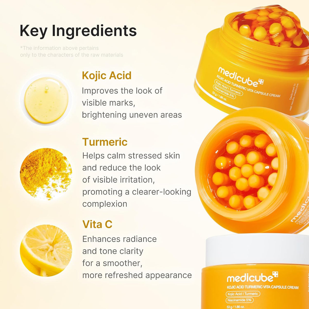 medicube Capsule Cream with Hyaluronic Acid for 120H Lasting Hydration